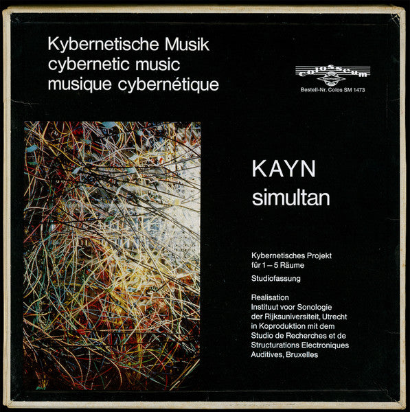 Roland Kayn – Simultan (3xLP) LP vinyl record, image 1 of 10