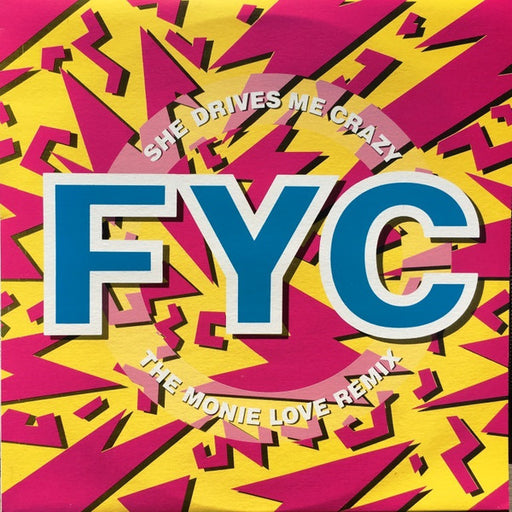 Fine Young Cannibals – She Drives Me Crazy (The Monie Love Remix) 12" vinyl record, image 1 of 5