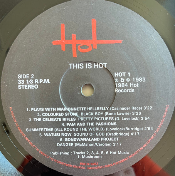 Various – This Is Hot LP vinyl record, image 4 of 4