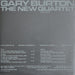 Gary Burton – The New Quartet LP vinyl record, image 2 of 4