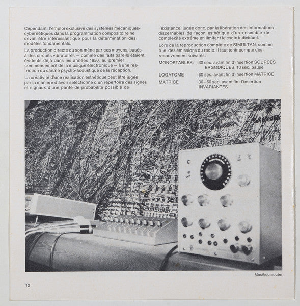 Roland Kayn – Simultan (3xLP) LP vinyl record, image 7 of 10