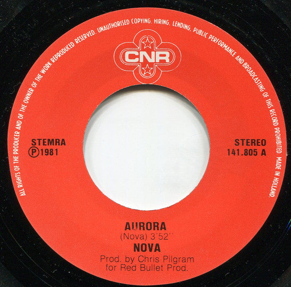 Nova – Aurora 7" vinyl record, image 3 of 4