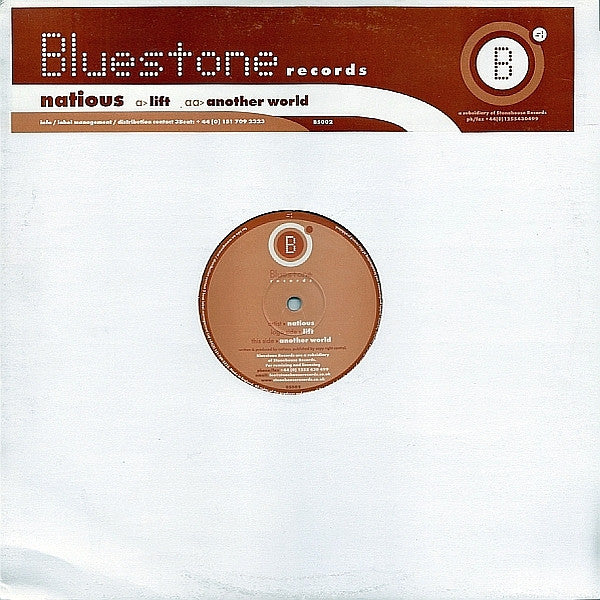 Natious – Lift / Another World 12" vinyl record, image 1 of 3