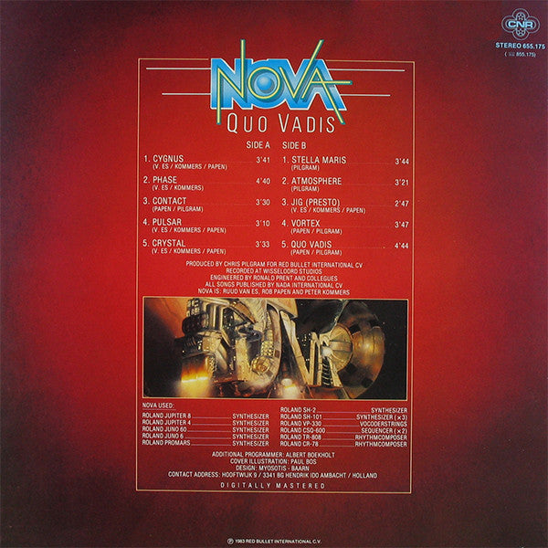Nova – Quo Vadis LP vinyl record, image 2 of 4
