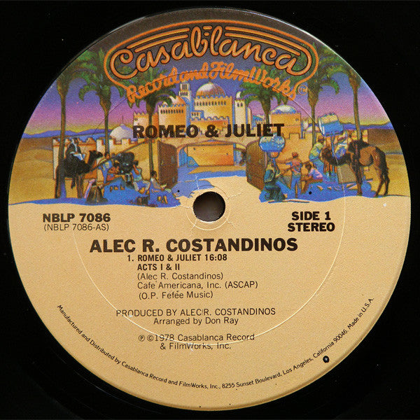 Alec R. Costandinos, The Syncophonic Orchestra – Romeo & Juliet LP vinyl record, image 3 of 6