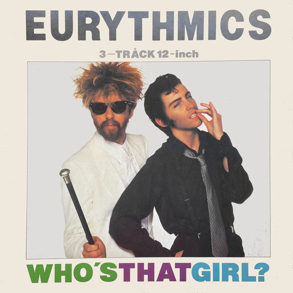 Eurythmics – Who's That Girl? 12" vinyl record, image 1 of 4