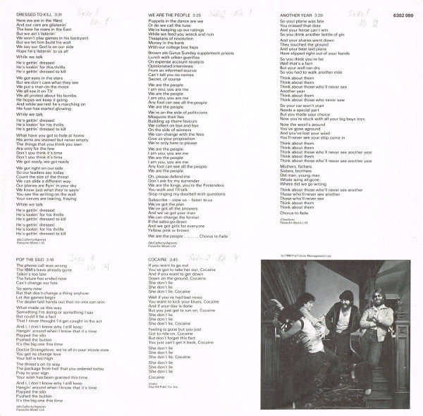 Nazareth – The Fool Circle LP vinyl record, image 6 of 7