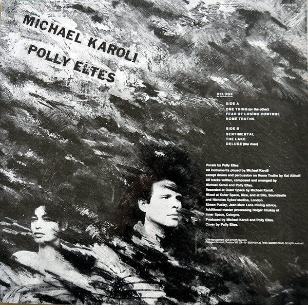 Michael Karoli, Polly Eltes – Deluge LP vinyl record, image 2 of 4