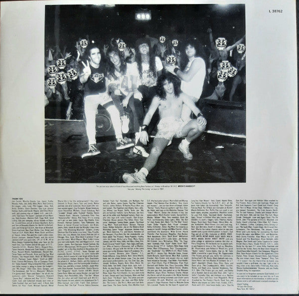 Anthrax – Among The Living LP vinyl record, image 5 of 6