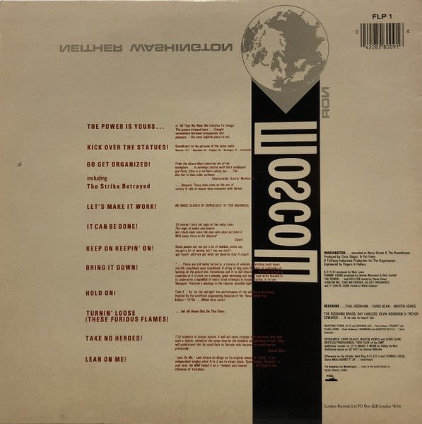 Redskins – Neither Washington Nor Moscow LP vinyl record, image 2 of 6