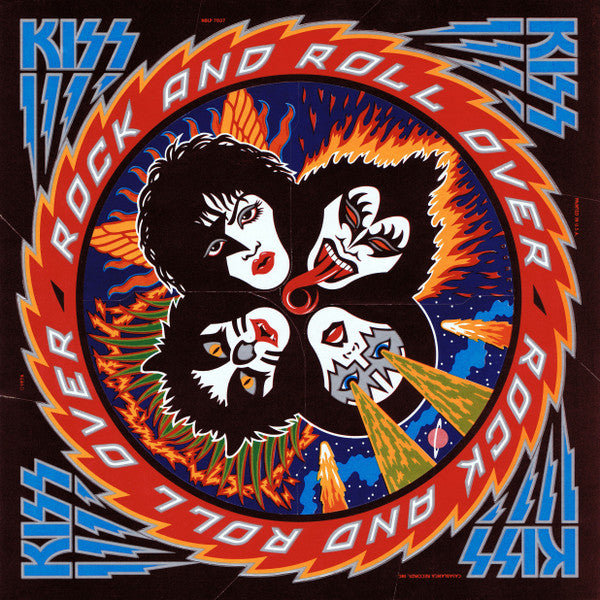 Kiss – Rock And Roll Over LP vinyl record, image 8 of 8