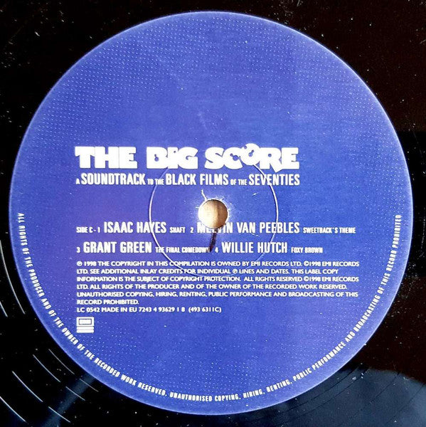 Various – The Big Score (2xLP) LP vinyl record, image 5 of 10