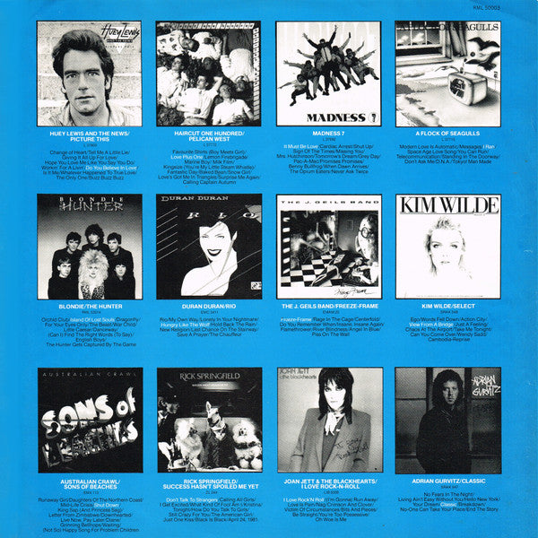 Various – 1982 Out Of The Blue LP vinyl record, image 5 of 6