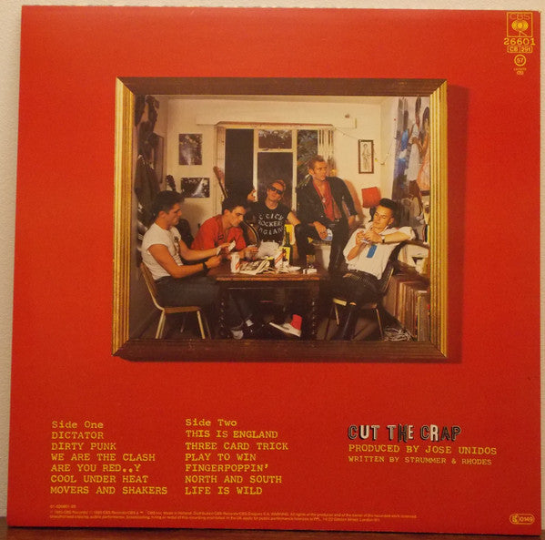 The Clash – Cut The Crap LP vinyl record, image 2 of 10