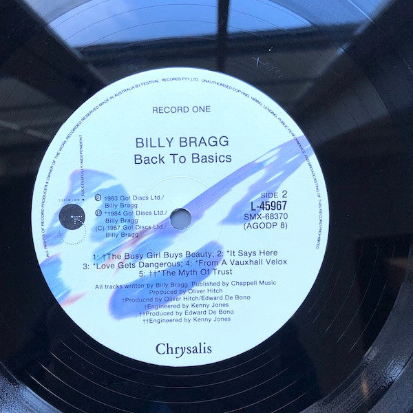 Billy Bragg – Back To Basics (2xLP) LP vinyl record, image 8 of 10