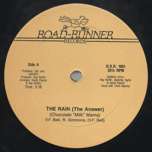 Chocolate "Milk" Mama – The Rain (The Answer) 12" vinyl record, image 1 of 2