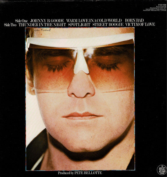 Elton John – Victim Of Love LP vinyl record, image 2 of 6