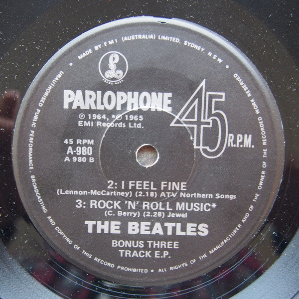 The Beatles – The Number Ones LP vinyl record, image 8 of 9
