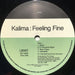 Kalima – Feeling Fine LP vinyl record, image 3 of 4