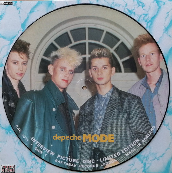 Depeche Mode – Limited Edition Interview Picture Disc 12" vinyl record, image 3 of 4