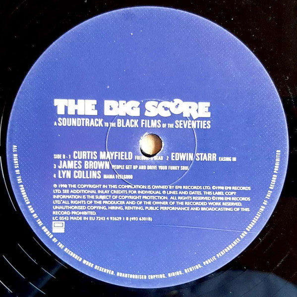Various – The Big Score (2xLP) LP vinyl record, image 4 of 10
