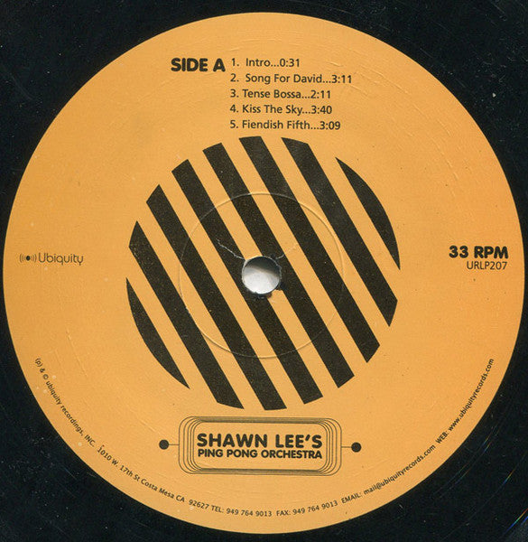 Shawn Lee's Ping Pong Orchestra – Voices And Choices (2xLP) LP vinyl record, image 3 of 6