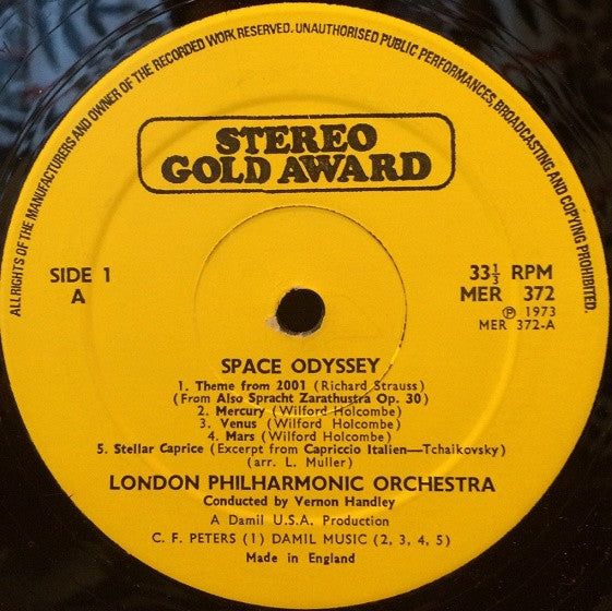 London Philharmonic Orchestra – A Sound Spectacular Stereo Space Odyssey LP vinyl record, image 3 of 4