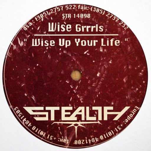 Wise Grrrls – Wise Up Your Life 12" vinyl record, image 1 of 2