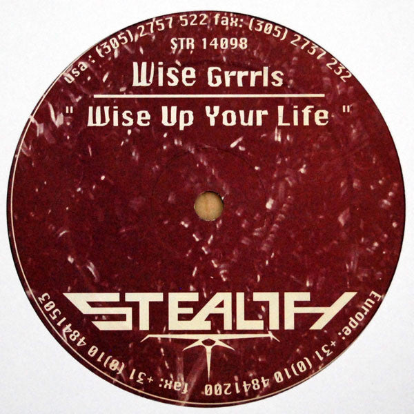 Wise Grrrls – Wise Up Your Life 12" vinyl record, image 1 of 2