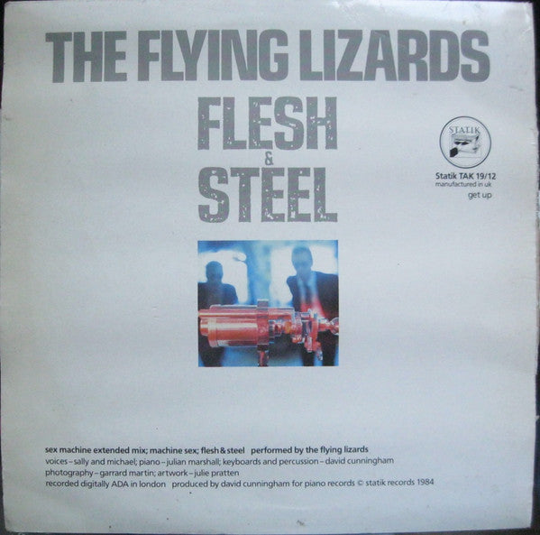 The Flying Lizards – Sex Machine 12" vinyl record, image 2 of 4