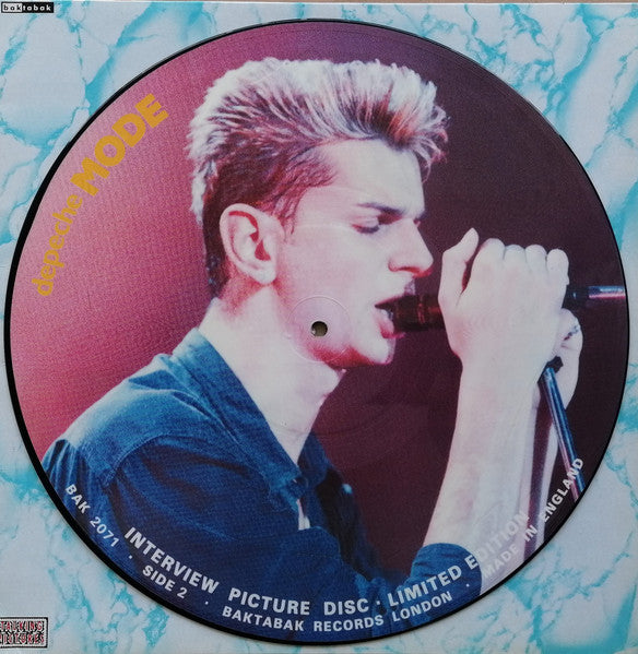 Depeche Mode – Limited Edition Interview Picture Disc 12" vinyl record, image 4 of 4