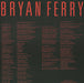 Bryan Ferry – Boys And Girls LP vinyl record, image 6 of 7