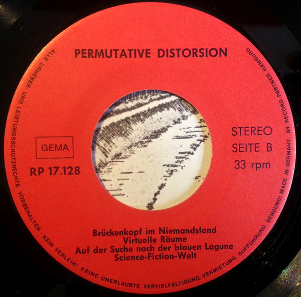 Permutative Distorsion – Brückenkopf Im Niemandsland 7" vinyl record, image 4 of 4