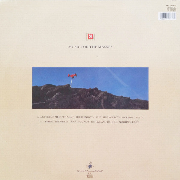 Depeche Mode – Music For The Masses LP vinyl record, image 2 of 10