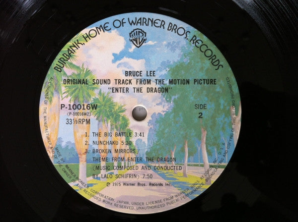 Lalo Schifrin – Bruce Lee - Original Soundtrack From The Motion Picture 'Enter The Dragon' LP vinyl record, image 6 of 10