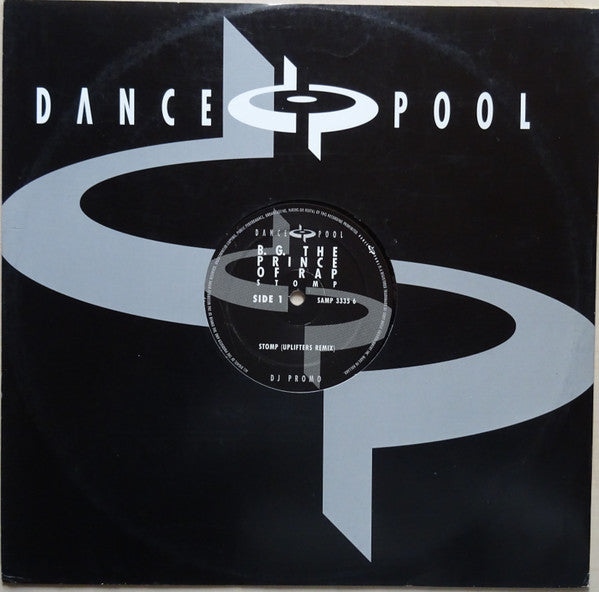 B.G. The Prince Of Rap – Stomp (Uplifters Remix) 12" vinyl record, image 2 of 3