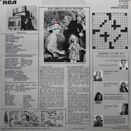 Jefferson Airplane – Volunteers LP vinyl record, image 4 of 6