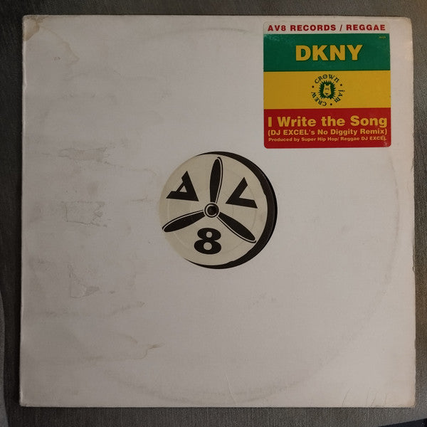 Crown Jam Crew – I Write The Song 12" vinyl record, image 2 of 3
