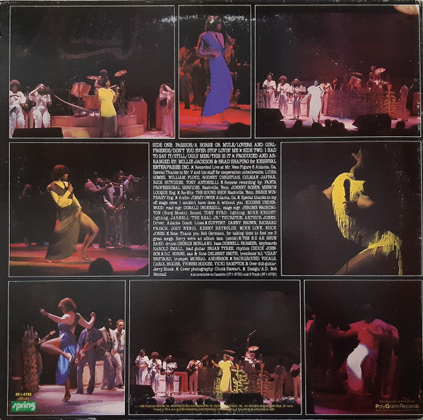 Millie Jackson – "Live And Outrageous" (Rated XXX) LP vinyl record, image 2 of 4