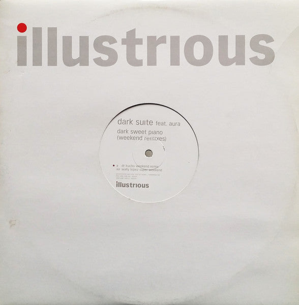 Dark Suite – Dark Sweet Piano (Weekend Remixes) 12" vinyl record, image 3 of 4