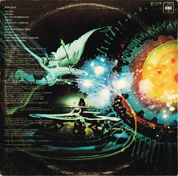Santana – Santana LP vinyl record, image 2 of 4