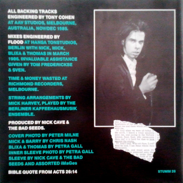 Nick Cave & The Bad Seeds – Kicking Against The Pricks LP vinyl record, image 5 of 6