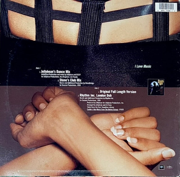 Rozalla – I Love Music 12" vinyl record, image 3 of 3