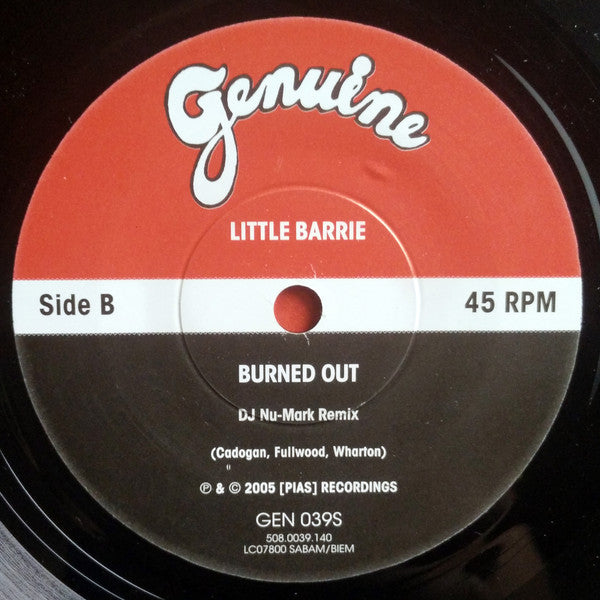 Little Barrie – Greener Pastures 7" vinyl record, image 4 of 4