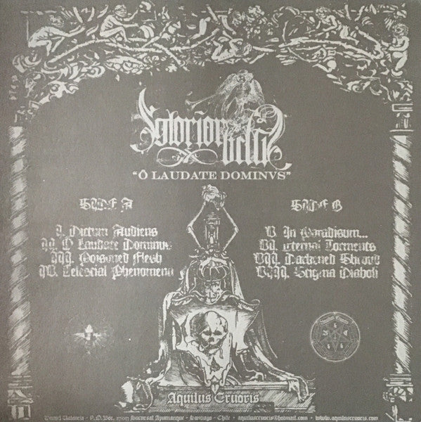Glorior Belli – Ô Laudate Dominvs LP vinyl record, image 2 of 10