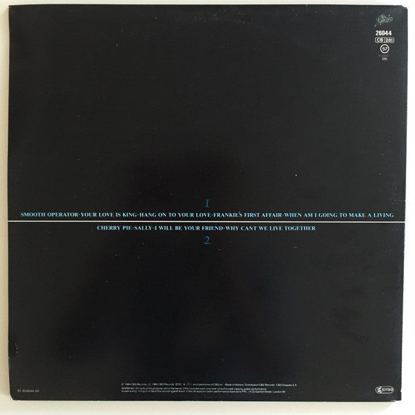Sade – Diamond Life LP vinyl record, image 3 of 10