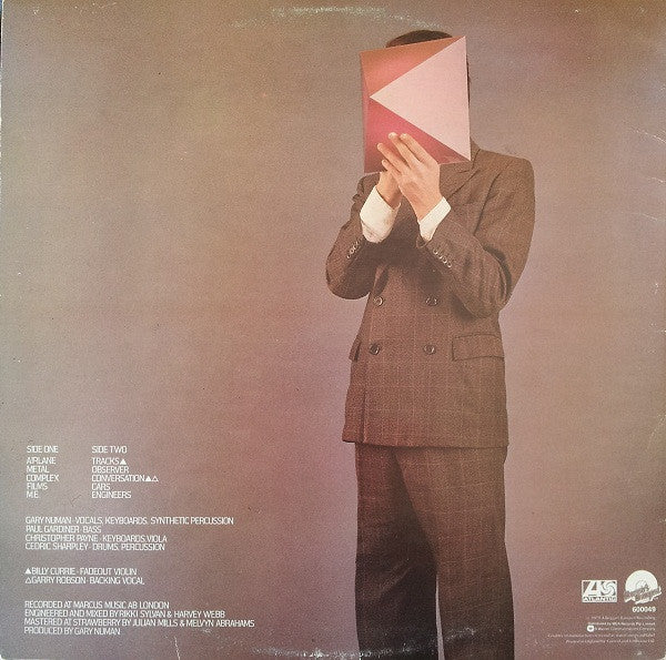 Gary Numan – The Pleasure Principle LP vinyl record, image 2 of 6