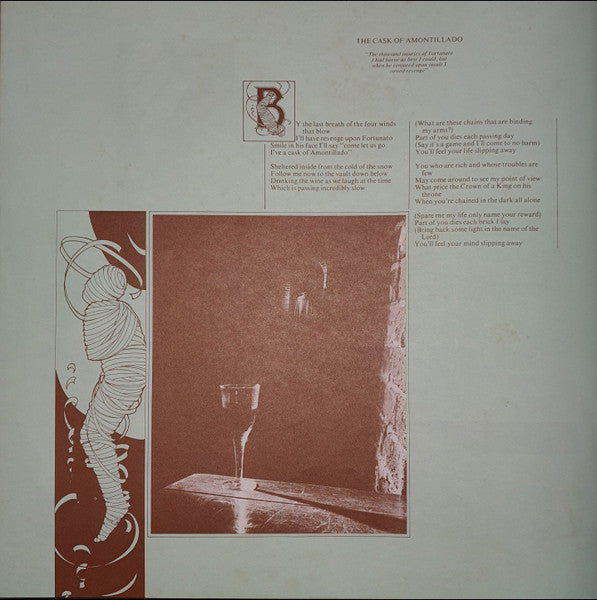 The Alan Parsons Project – Tales Of Mystery And Imagination • Edgar Allan Poe LP vinyl record, image 9 of 10