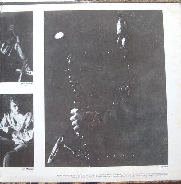 Joe Farrell – Upon This Rock LP vinyl record, image 4 of 6