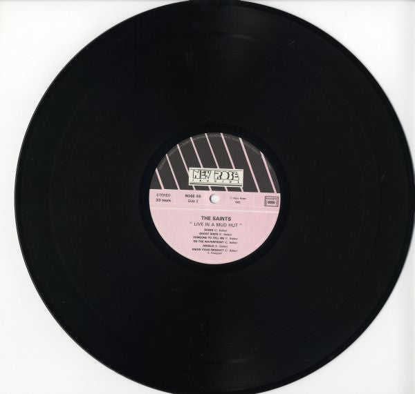 The Saints – Live In A Mud Hut LP vinyl record, image 4 of 4